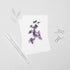 Purple Orchids Postcard